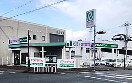 岡場のトヨタレンタカーは岡場駅前店  トヨタレンタリース神戸